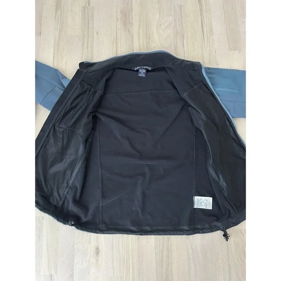 ARC'TERYX Gamma MX Blue Softshell Fleece Lined Jacket 2014 Sz Medium Gorpcore - Picture 6 of 11